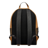 FENDI Men's FF Logo Backpack with Diagonal Pattern, Brown