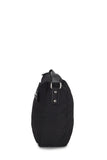 Fendi, Pre - loved Black Zucchino Nylon Messenger Bag, Black