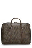 Fendi, Pre - Loved Coated Canvas Zucca Weekender Large, Brown