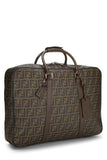 Fendi, Pre - Loved Coated Canvas Zucca Weekender Large, Brown