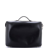 Fendi, Pre - Loved FF Zip Around Travel Bag Leather Large, Black