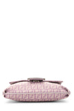 Fendi, Pre - loved Purple Zucchino Canvas Tube Messenger Bag Small, Purple