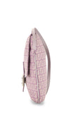 Fendi, Pre - loved Purple Zucchino Canvas Tube Messenger Bag Small, Purple