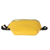 Fendi, Pre - Loved Yellow Calfskin FF 1974 Embossed Belt Bag, Yellow