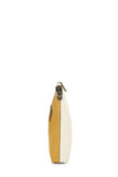 Fendi, Pre - loved Yellow Zucca Zip Messenger, Yellow