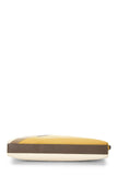 Fendi, Pre - loved Yellow Zucca Zip Messenger, Yellow