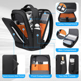 Fenree.geer Laptop Backpack for Men, Business Backpack with USB Charging Port,Water Resistant Tech Backpack, Mens 17 Inch Laptop Bag for Work/Commuter/College