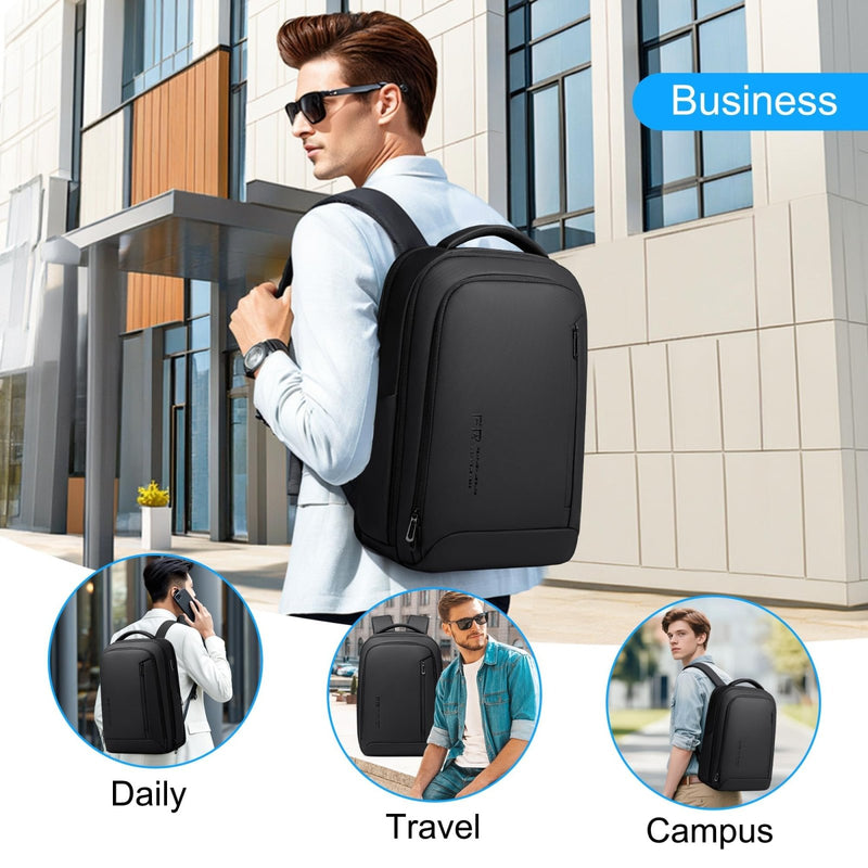 Fenree.geer Laptop Backpack for Men, Business Backpack with USB Charging Port,Water Resistant Tech Backpack, Mens 17 Inch Laptop Bag for Work/Commuter/College