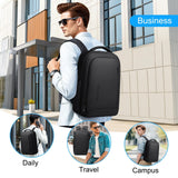 Fenree.geer Laptop Backpack for Men, Business Backpack with USB Charging Port,Water Resistant Tech Backpack, Mens 17 Inch Laptop Bag for Work/Commuter/College