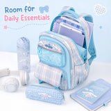 Festa Park Cute Backpack for Women Men, Ita Bag Kawaii Backpack Cutecore Grunge Y2K Daypack Shoulder Bag Bookbag Backpacks (Sky Blue)