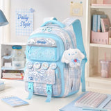 Festa Park Cute Backpack for Women Men, Ita Bag Kawaii Backpack Cutecore Grunge Y2K Daypack Shoulder Bag Bookbag Backpacks (Sky Blue)