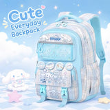 Festa Park Cute Backpack for Women Men, Ita Bag Kawaii Backpack Cutecore Grunge Y2K Daypack Shoulder Bag Bookbag Backpacks (Sky Blue)