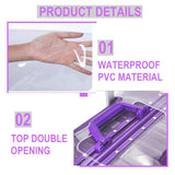 Feybaul Luggage Cover 28 Inch TSA Approved,Full Clear 3mm Thickness Suitcase Cover for Luggage Suitable 28 - 29 Inch Suitable for Long Travel Accessories