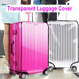 Feybaul Luggage Cover 28 Inch TSA Approved,Full Clear 3mm Thickness Suitcase Cover for Luggage Suitable 28 - 29 Inch Suitable for Long Travel Accessories