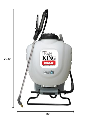 Field King Max 190348 Backpack Sprayer for Professionals Applying Herbicides