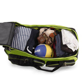 Fila 32" Lightweight Rolling Duffel, Neon Lime