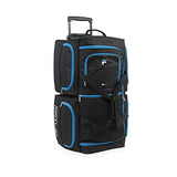 Fila 7 - Pocket Large Rolling Duffel Bag, Azure, One Size
