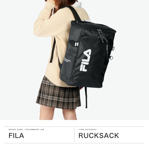 Fila 7762 Sign, Backpack, 1.2 gal (30 L), black purple, One Size