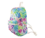 Fila Altra Mini Backpack Tie Dye 12" H x 10" W x 4" D Womens Backpacks, Color: Lettuce Green