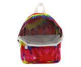 Fila Altra Mini Backpack Tie Dye 12" H x 10" W x 4" D Womens Backpacks, Color: Multi/Pink Glow