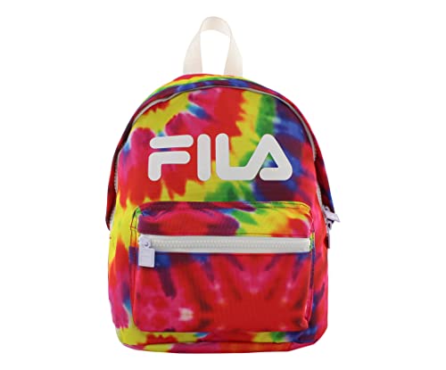 Fila Altra Mini Backpack Tie Dye 12" H x 10" W x 4" D Womens Backpacks, Color: Multi/Pink Glow | Backpacks4Less