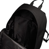 Fila FM2321 Cursive Embroidered Large Capacity Large Backpack - black