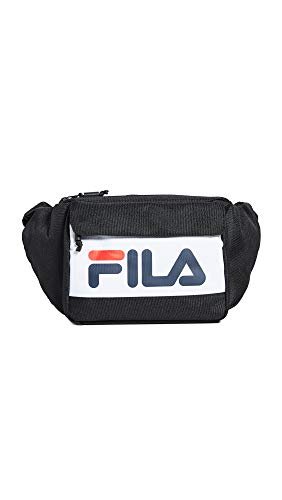 Fila Lindon Waist Bag Black/White 1SZ | Backpacks4Less