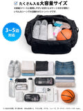 FILA(フィラ) Men's Boston Bag, Black Turquoise