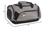 Fila Sprinter 19" Sport Duffel Bag, Heather Grey