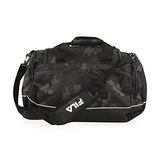 Fila Sprinter 19" Sport Duffel Bag, Small Black Camo