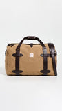 Filson Men's Medium Rugged Twill Duffle Bag, Tan, One Size