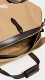 Filson Men's Medium Rugged Twill Duffle Bag, Tan, One Size