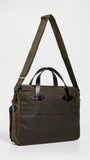 Filson Men's Tin Cloth 24 Hour Briefcase, Otter Green, One Size