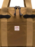Filson Tin Cloth Zipper Tote Bag (Dark Tan)