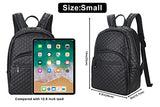 FIREDOG Smell Proof Backpacks with Lock, Smell Proof Bookbag Bag for Men Women Travel (Black)