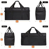 Fitdom 130L 35" Heavy Duty Extra Large Duffle with Upgrade Zipper, Durable & Water Resistant. Perfect as Camping Bag Travel Storage Tent Storage Sports Equipment Bag For Coaches & More