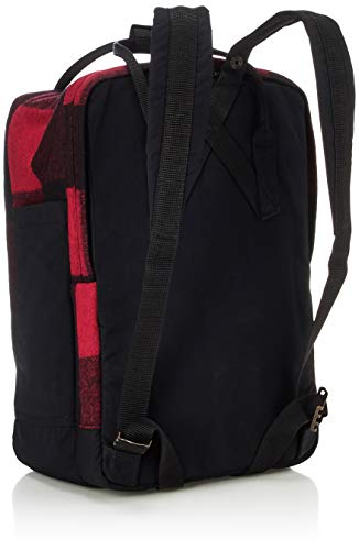 Fjällräven 15" Kånken Re-Wool Laptop Red/Black One Size