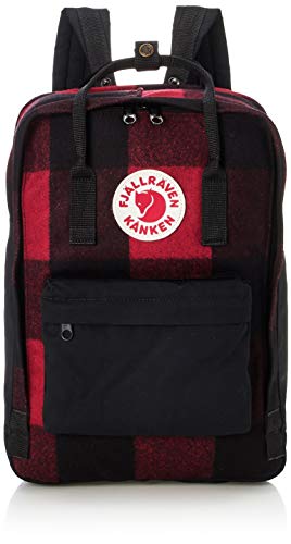 Fjällräven 15" Kånken Re-Wool Laptop Red/Black One Size