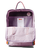 Fjällräven Kånken Rainbow Backpack for Men, and Women - Durable Fabric with Adjustable Shoulder Straps, and Lightweight Backpack Pastel Lavender/Rainbow One Size One Size