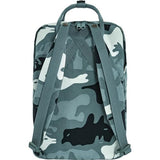 Fjällräven Kanken Graphics Laptop 15 Backpack - Padded Laptop Sleeve, Durable Vinylon Fabric - School, Travel, Nimbus Blue-Hidden Animals, One Size