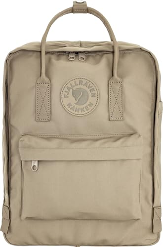 Fjällräven Kanken No. 2 Backpack - Heavy-Duty Durable G-1000 Fabric, Premium Leather Details - Travel, Commuting, Fossil, One Size | Backpacks4Less