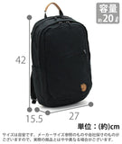 Fjällräven Räven 20 Backpack - Multi - Pocket Organization, Padded Support, Durable Fabric - Commuting, Travel, Khaki Dust, One Size