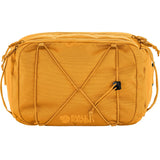Fjällräven Skule Sling 6 - Durable Fabric, Compact Storage, Adjustable Carry - Travel, Red Gold, One Size