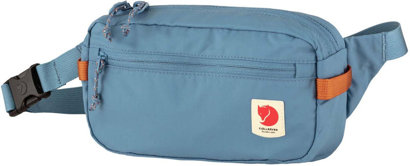 Fjällräven High Coast Hip Pack – Lightweight Waist Pack, Crossbody Sling Bag for Travel, Hiking & Everyday Use, Dawn Blue
