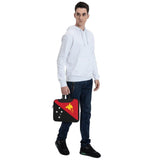 Flag of Papua New Guinea Printed Laptop Crossbody Bag Crossbody Briefcase Easy To Use When Traveling For Business 14 inch