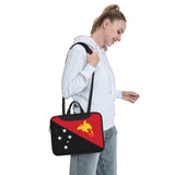 Flag of Papua New Guinea Printed Laptop Crossbody Bag Crossbody Briefcase Easy To Use When Traveling For Business 14 inch