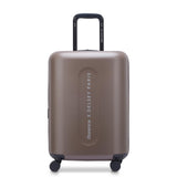 florence by mills Catch Flights Hardside Expandable Luggage with Spinner Wheels, Chestnut, Carry-On 20 Inch