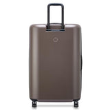 florence by mills Catch Flights Hardside Expandable Luggage with Spinner Wheels, Chestnut, Checked - Large 29 Inch