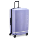 florence by mills Spin Me Away Hardside Expandable Luggage with Spinner Wheels, Lavender, Checked - Large 29 Inch