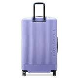florence by mills Spin Me Away Hardside Expandable Luggage with Spinner Wheels, Lavender, Checked - Large 29 Inch